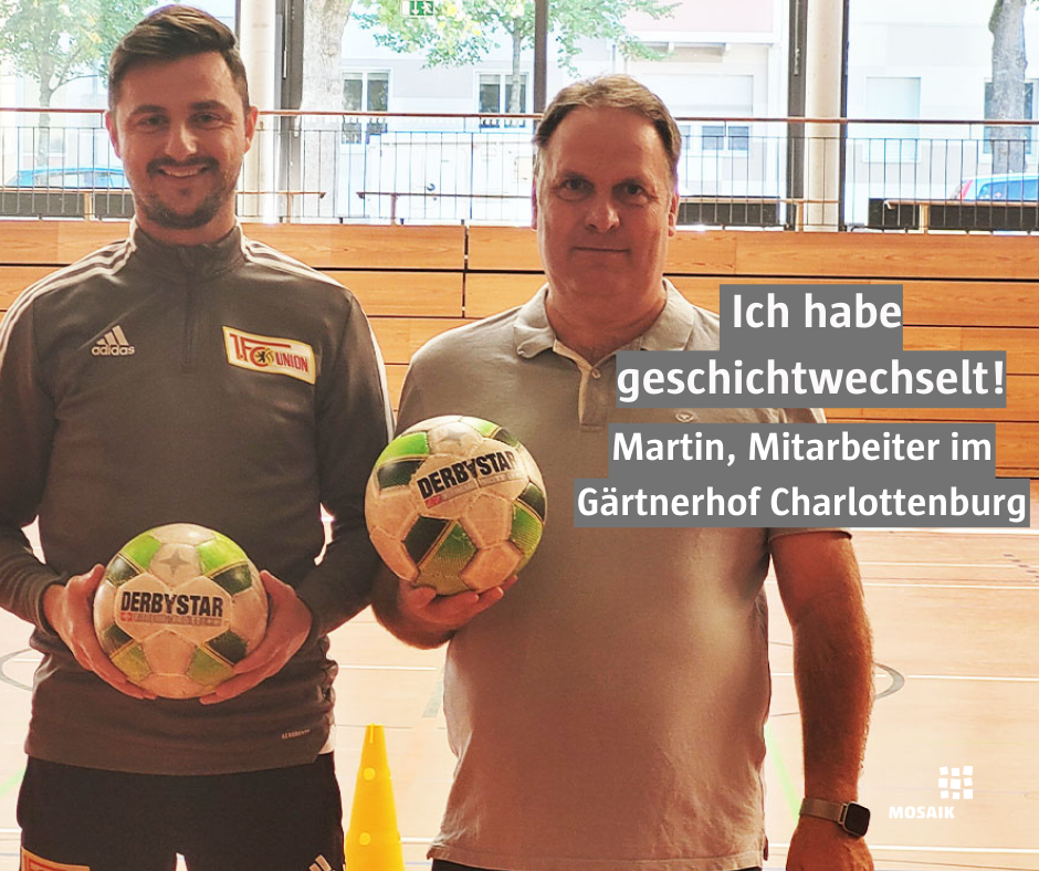 Martin hat zum 1. FC Union geschichtwechselt