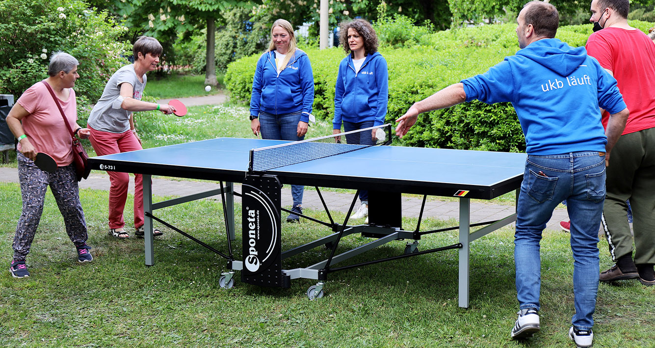 Tischtennis mit dem ukb