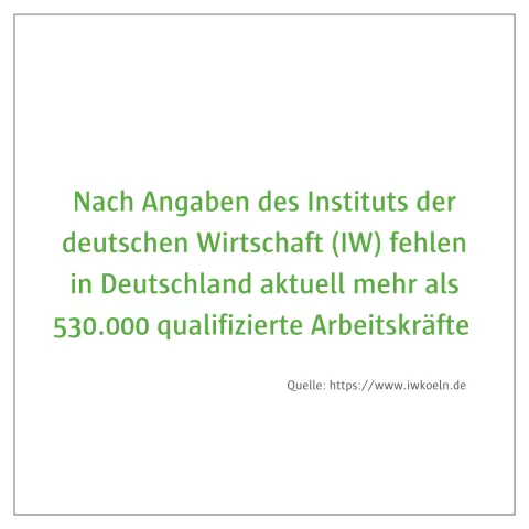 Fakt Fachkräftemangel Deutschland