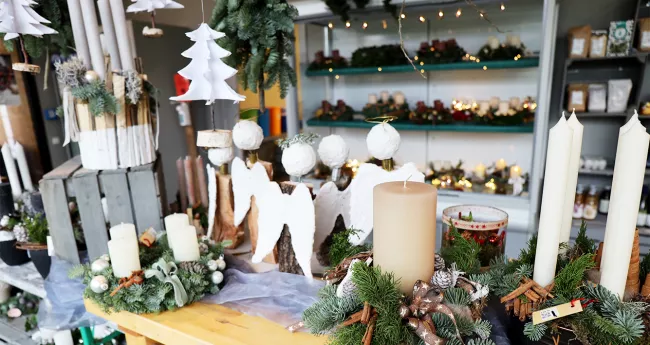 Adventsfloristik