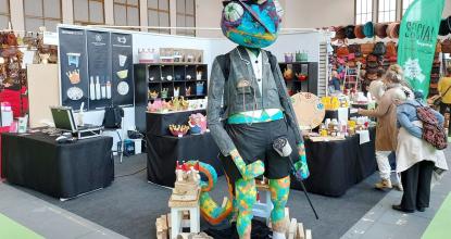 Unser Stand auf der Messe "Bazaar Berlin" 2021