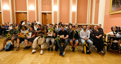 Zertifikatsfeier des Berufsbildungsbereichs im Roten Rathaus von Berlin