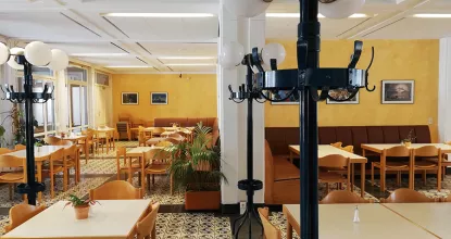 Speisesaal in der Kantine Konzerthaus