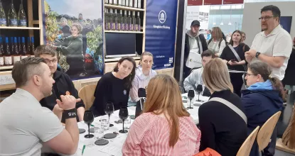 Mosaik-Stand bei der Werkstätten:Messe