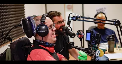 Studio von Radio Kohli in Berlin-Kreuzberg