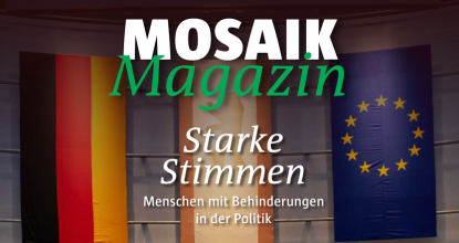 Ausschnitt Titelblatt Mosaik Magazin 2024/1