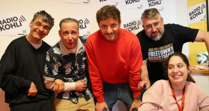 Tommi Schmitt zu Gast bei Radio Kohli - dem inklusiven Radioprojekt von Mosaik-Berlin