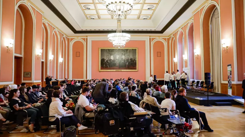 Empowerment-tag 2026 im Roten Rathaus, Festsaal - Blick ins Publikum