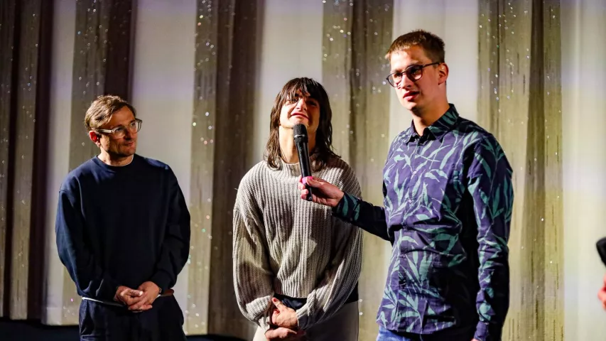 Das gewisse Etwas Filmvorführung - Florian Lukas Linn Bade Ferdinand Kuner