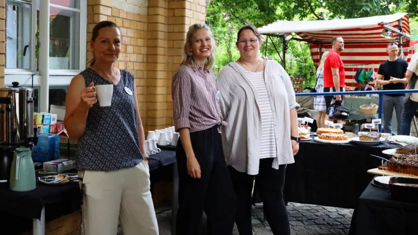 30 Jahre Ulmenallee - Team Kaffee und Kuchen