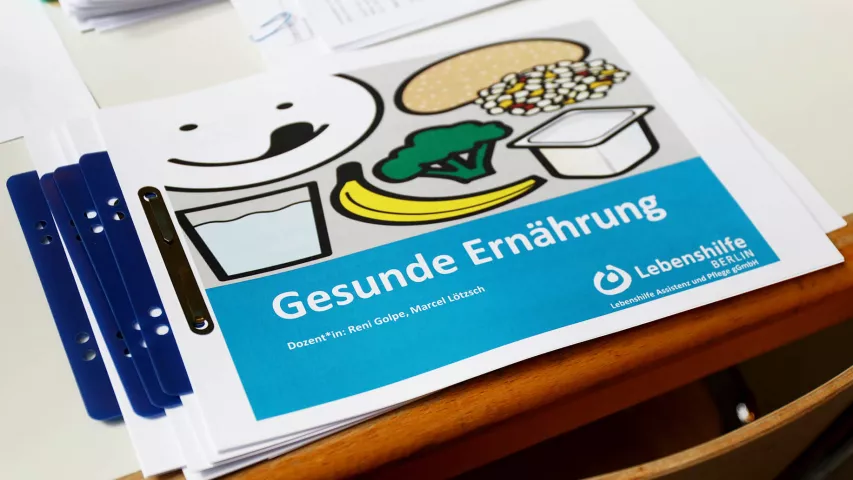 Informationsmatieral für alle zur gesunden Ernährung