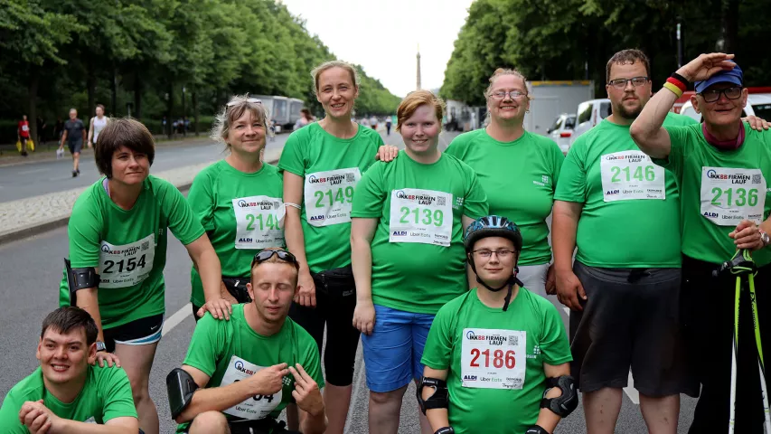 Die Teilnehmenden aus Kuhhorst