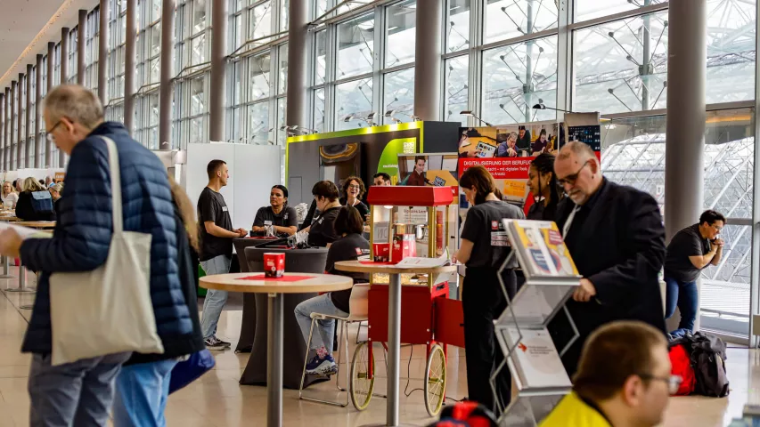 Aussteller auf dem Fachkongress "You can!" in Leipzig