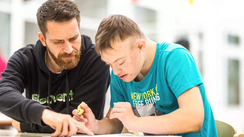 Schreibübungen im BFB von Mosaik