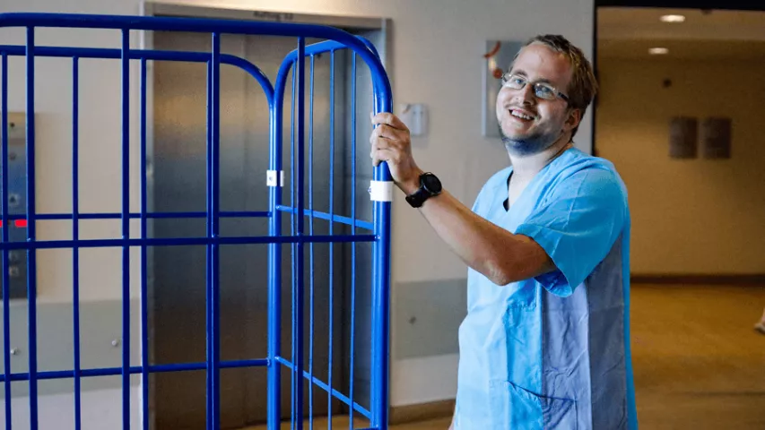 Schichtwechsel-Einsatz im Vivantes Klinikum