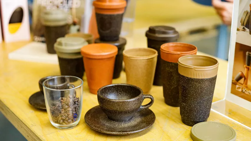 Sortiment von Kaffeeform