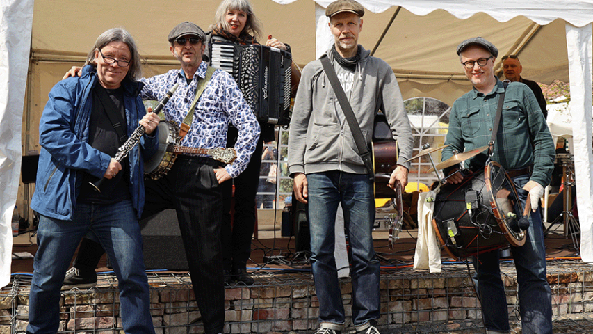 Musikband auf dem Kuhhorster Maifest