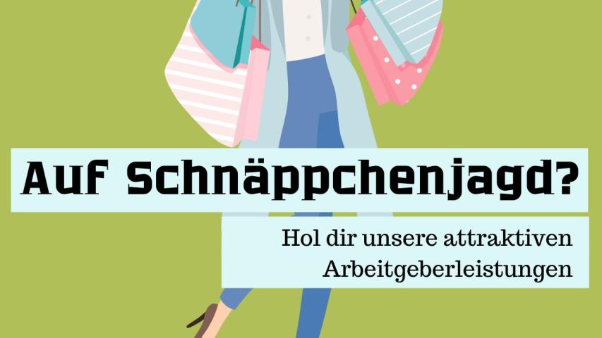 Post Mitarbeiterwerbung - Schnäppchenjagd