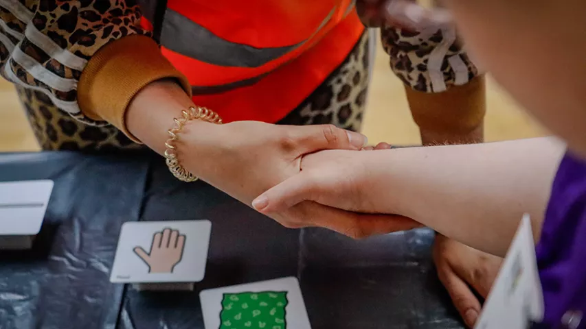 Gemeinsam stark bei der UK-Station!