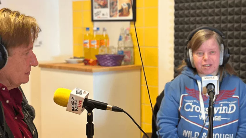 Sabine von Radio Kohli im Interview mit Ulli Zelle