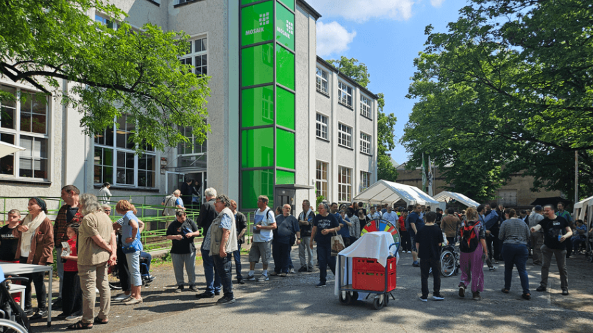 Gutes besuchtes Sommerfest in Reinickendorf